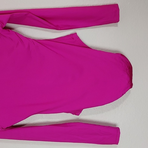 NEW Trina Turk Bijou Long sleeve Swimsuit in Orchid Size Medium - Picture 7 of 16